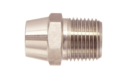 SS-WO-MP-06 | 3/8" Pipe x 3/8" NPT Male Pipe Rigid- Stainless (101182)
