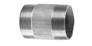SS6-TOE-6-1.5 - 3/8" Sch 40 Welded Toe Nipple x 1.5" Long - 316 Stainless (099292)