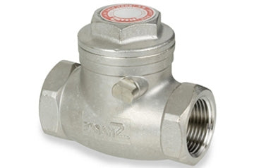 SSCVT-12 | 3/4" เช็ควาล์วสวิงเกลียว 200#WOG - SH 316 Stainless SN: SV20276TE006 (102312)