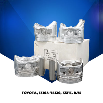 FPI Piston w/ Pin 0.75, 3SFE, OEM 13104-74130