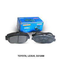ဘရိတ် Pad၊ WBC၊ 04465-22311၊ D2126 (000461)