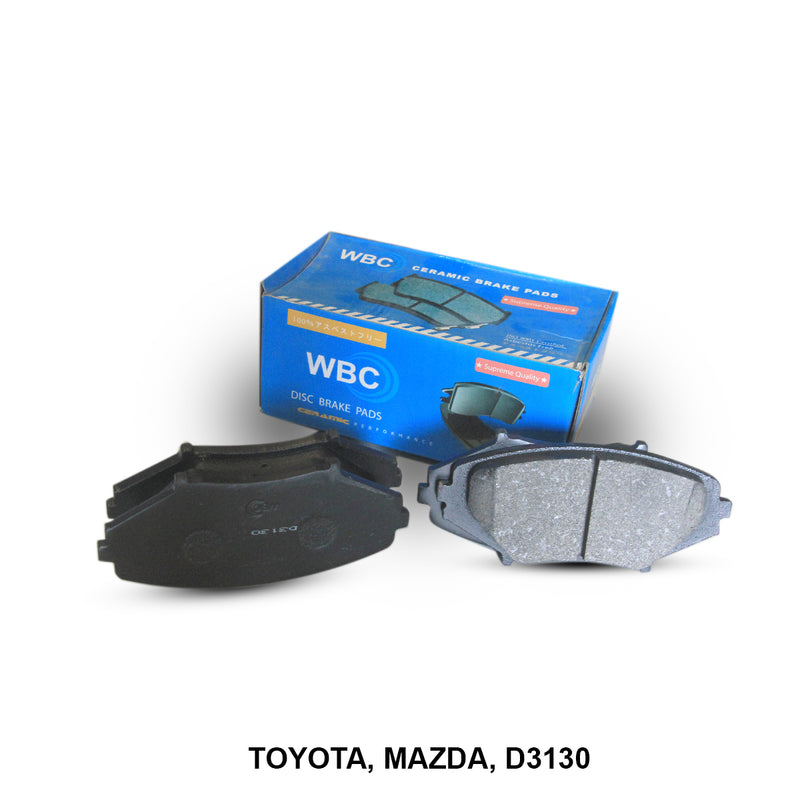 WBC Brake Pad Semi-Metallic, D3130, F1Y1-33-28ZA, for Mazda CX-5