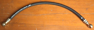 ZMTE Brake Hose Assembly - 1/4"xR1, 70011-10-04 x 70011-10-04, 16"