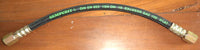 ZMTE Hydraulic Hose Assembly - 3/8"xR1, 32212-06-06 x 32212-06-06, 16"