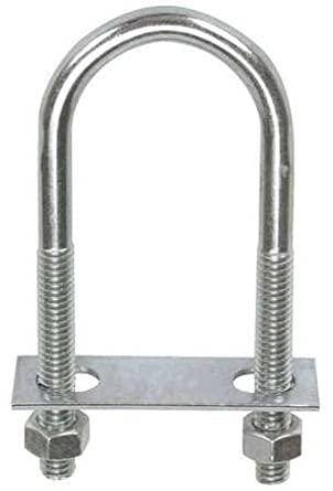 U Bolt (Round) WINPOWER, 12mmx64mmx7"(Black Bake Colour) (010009) - Win Store