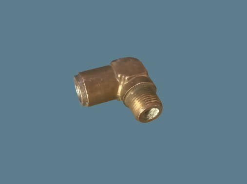 BPL Adapter, Pneumatic Fitting Copper Push In Fitting, Male Elbow, BPL-12-03, MPL-12-03, 16 mmx12 mm