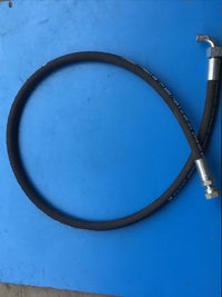 ชุดประกอบท่อปั๊มจ่ายไฟ: สายยาง 1/4"xR1 พร้อม (22611-04-04) x (22691-04-04) ZMTE, ยาว 24" (116813) Assy