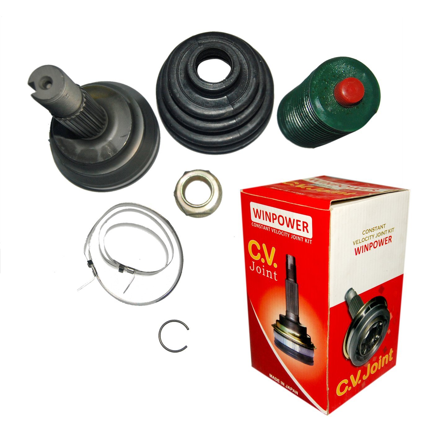 CV Joint, WINPOWER, 43410-52070, TO-35, 23(in)x58(D)x24(out) (000743) - Win Store
