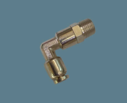 MPL Adapter Pneumatic Fitting Brass Push In Fitting Male Elbow WPR MPL8-02 8 mm R 1/4