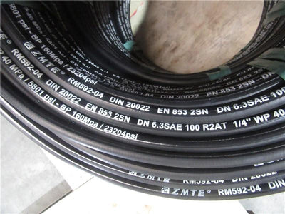 Hydraulic Hose, ZMTE, (BS2SN-10) 3/8'', R2 (012270) - Win Store
