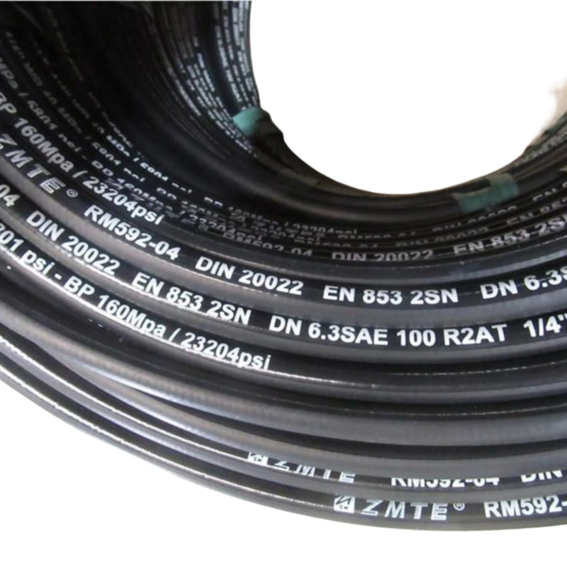 Hydraulic Hose, ZMTE, (BS2SN-16) 5/8", R2 (012272)