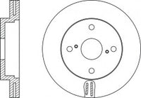 Rotor Disc, NIBK, BN-0218, RN1198V, AKEBONO (017781)