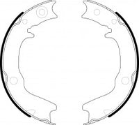 NIBK, Brake Shoes, NN3053, FN6704, AKEBONO