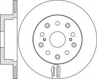 จานโรเตอร์, NIBK, 42431-50030, RN2055V, LEXUS (018915)