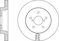 Rotor Disc, NIBK, 43512-47030, RN1541V, TOYOTA (018808)