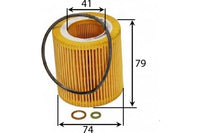 กรองน้ำมันเครื่อง (องค์ประกอบ) Hu 816 Z, MANN-FILTER, 11 42 7 541 827, KIT, BMW (076623)