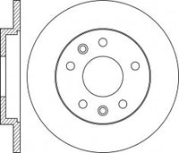 Rotor Disc, NIBK, 16 095 830 80, RN1895, CITROEN (016969)