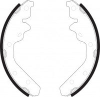 NIBK, Brake Shoes, 4238827, FN0598, CHRYSLER