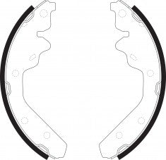 ဘရိတ်ဖိနပ်, NIBK, 4238827, FN0598, CHRYSLER (USA) (016905)