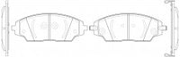 NIBK, Brake Pad, DB2262, PN0632, BENDIX