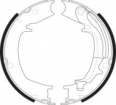ဘရိတ်ဖိနပ်၊ NIBK၊ 58350-26A00၊ FN0644၊ HYUNDAI (017518)