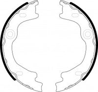 NIBK, Brake Shoes, S935-1619, FN0731, FMSI
