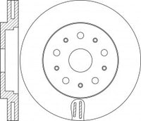 จานโรเตอร์, NIBK, 51854567, RN3007V, FIAT (017190)