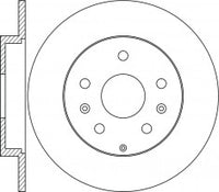 Rotor Disc, NIBK, G31Y-26-251, RN2028, MAZDA (017979)