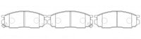 NIBK, Brake Pad, CV80961200, PN0782, CHANGAN