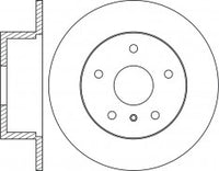 Rotor Disc၊ NIBK၊ 562135B၊ RN1155၊ BENDIX (016705)