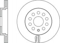 Rotor Disc, NIBK, 1K0615301AC, RN1179V, AUDI (009655)