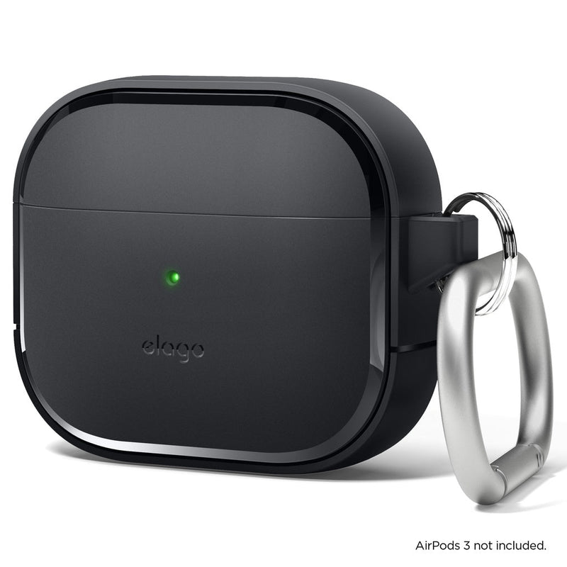 เคส elago EDC เข้ากันได้กับ AP 3 - ดีไซน์ดูดซับแรงกระแทก, วัสดุ TPU ที่ทนทาน, รองรับการชาร์จแบบไร้สาย, การป้องกันทั้งร่างกาย