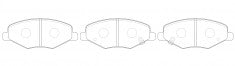 ผ้าเบรค NIBK, A11-6GN35010800, PN0503, Chery (016781)