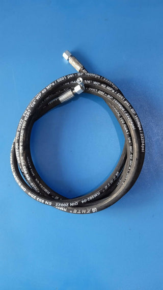 ZMTE Power Pump Hose Assembly - 1/4"xR1, 30711-14-04 x 30791-14-04, 120"