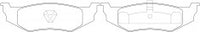 ผ้าเบรค NIBK, 7717, PN0149, BENDIX AUS (016889)