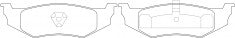 NIBK, Brake Pad, 7717, PN0149, BENDIX AUS
