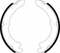 NIBK, Brake Shoes, NN-3539, FN3362, AKEBONO