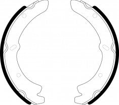 NIBK, Brake Shoes, NN-3539, FN3362, AKEBONO