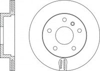 จานโรเตอร์, NIBK, 562008B, RN1078V, BENDIX (009997)