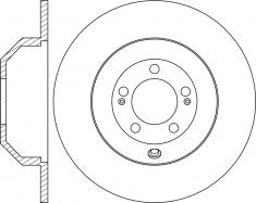 Rotor Disc, NIBK, 58411C5000, RN1713, HYUNDAI (017722)