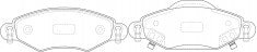 NIBK, Brake Pad, D1475-8674, PN0369, FMSI