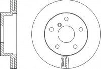 Rotor Disc, NIBK, 34 11 6 753 221, RN1381V, BMW (010006)