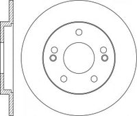 แผ่นโรเตอร์, NIBK, 58411-3V500, RN1601, HYUNDAI (017427)