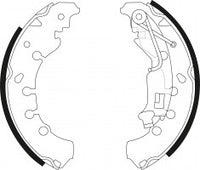 NIBK, Brake Shoes, 77362449, FN0682, FIAT