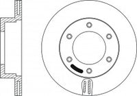 Rotor Disc, NIBK, 561502B, RN1005V, BENDIX (018786)
