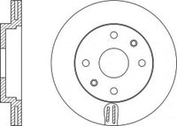 จานโรเตอร์, NIBK, 562230B, RN1187V, BENDIX (018462)