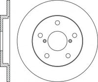 Rotor Disc, NIBK, 42431-12260, RN1239, TOYOTA (016957)