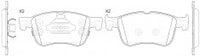 NIBK, Brake Pad, 511793, PN0880, BENDIX