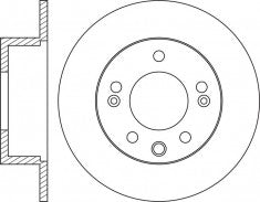 แผ่นโรเตอร์, NIBK, 58411-3S000, RN1614, HYUNDAI (017454)