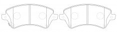 NIBK, Brake Pad, DB1714, PN1224, BENDIX AUS